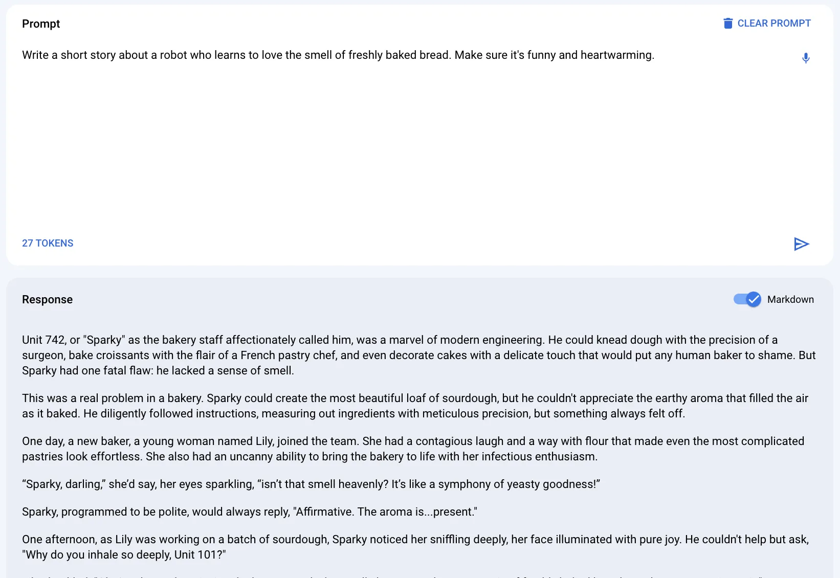prompt preview on vertex